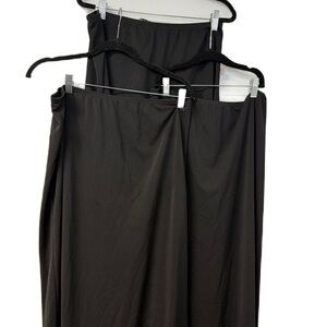 Monte Carlo Chic Black Maxi Skirt Bundle of 3 XL